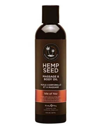 Hemp Seed Body & Massage Oil Isle Of You by Earthy Body