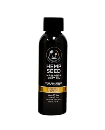 Hemp Seed Massage and Body Oil - Dreamsicle 2 Fl. Oz./ 60ml