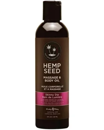 Hemp Seed Mass/Body Oil ”Skinny Dip” 8oz