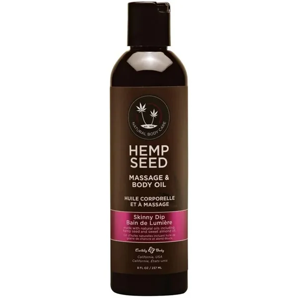 Hemp Seed Mass/Body Oil ”Skinny Dip” 8oz