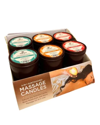 HEMP SEED SUMMER 2025 CANDLE DISPLAY 12PC + TESTER