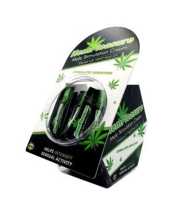 HEMPLEASURE FOR MEN SAMPLE PACKET 50 PC FISHBOWL DISPLAY