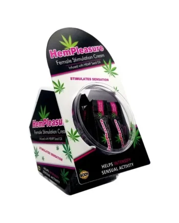 HEMPLEASURE FOR WOMEN SAMPLE PACKET 50 PC FISHBOWL DISPLAY