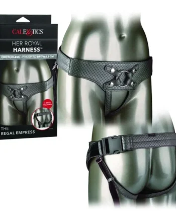 HER ROYAL HARNESS THE REGAL EMPRESS PEWTER