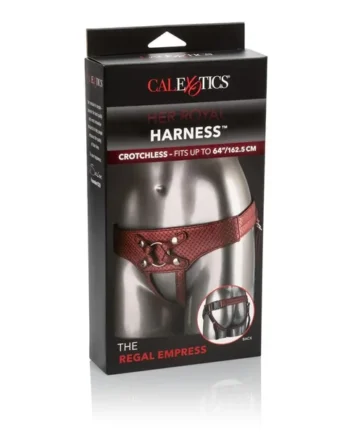 Her Royal Harness the Regal Empress - Red