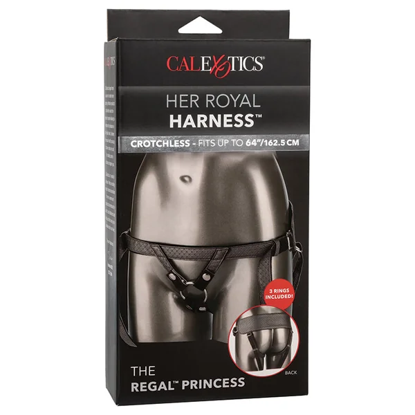 Her Royal Harness The Regal Princess - Pewter