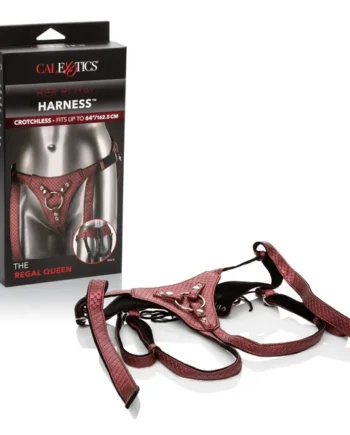 HER ROYAL HARNESS THE REGAL QUEEN RED