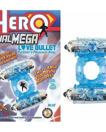 HERO DUAL MEGA LOVE BULLET BLUE