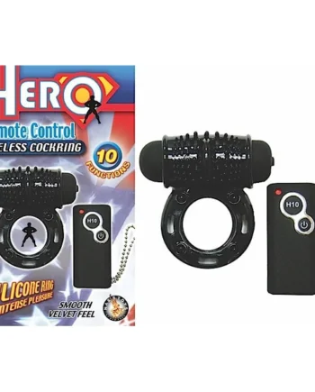 HERO REMOTE WIRELESS COCKRING BLACK