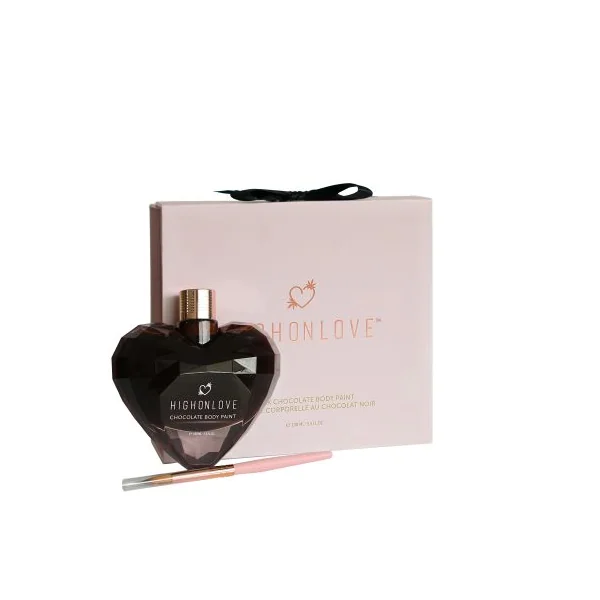 HIGH ON LOVE DARK CHOCOLATE BODY PAINT (NET)