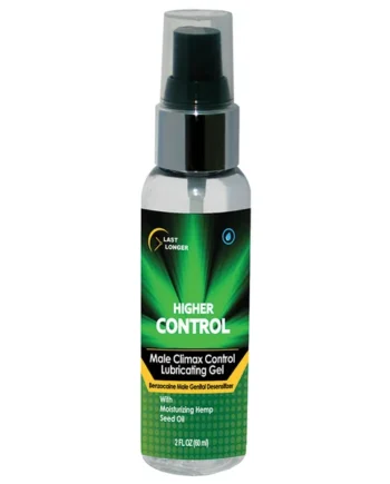 Higher Control Male Climax Control Lubricating Gel - 2oz