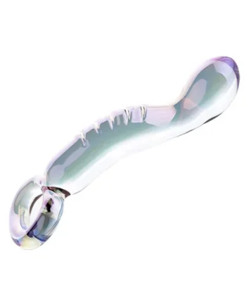 Honeysx crystal glass G spot masturbation massage stick.