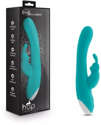 Hop Rave Rabbit Plus Vibrator by Blush Novelties