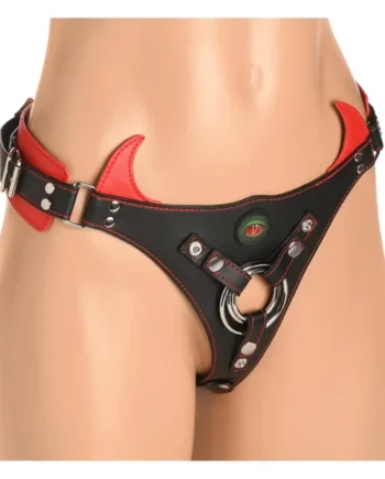 Horny Devil Strap On Harness