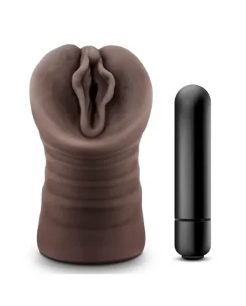 Hot Chocolate Alexis Chocolate Male Masturbator Pussy Pocket Non Vibrating