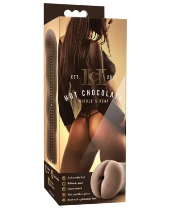 Hot Chocolate Nicole's Rear Chocolate Masturbator / Stroker
