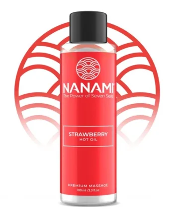 Hot Oil Massage Sweet Strawberry Aroma Heat Effect 100 ml