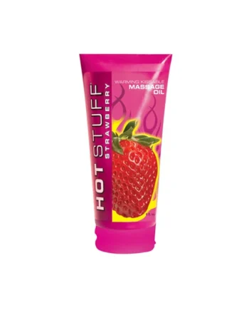 HOT STUFF WARMING OIL 6 OZ STRAWBERRY