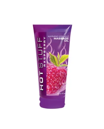 HOT STUFF WARMING OIL 6OZ RASPBERRY