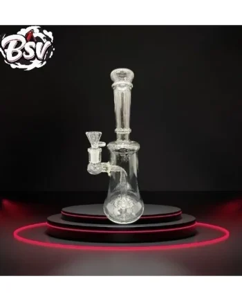 Hourglass Waterpipe With Bottom Perc
