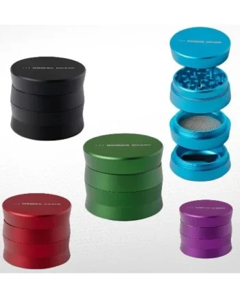 Human Grade Aluminum 4pc Grinder Model 1A 2in Green