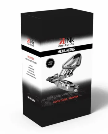 Hunter Locking Cock Chastity Cage by Kink Collection