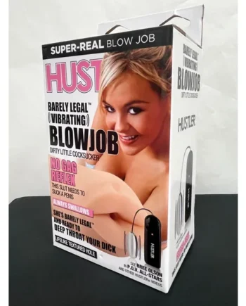 Hustler Toys Barely Legal Vibrating Blow Job Stroker