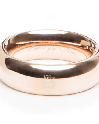 I Want You Now Steel Love Ring
