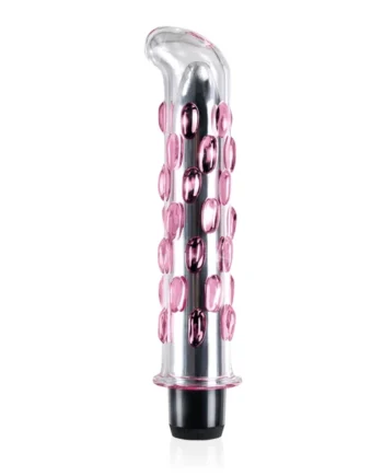 Icicles No. 19 - Clear / Pink