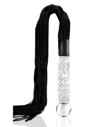 Icicles No. 38 Hand Blown Glass Whip