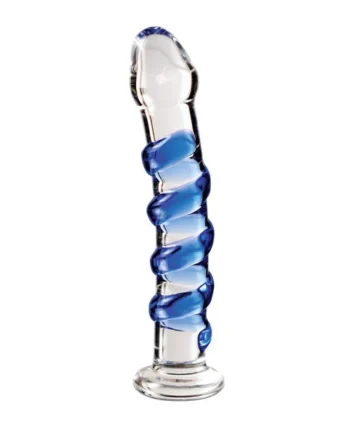 Icicles No. 5 - Clear / Blue