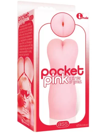 Icon Brands - Pocket Pink Mini Masturbator - Ass