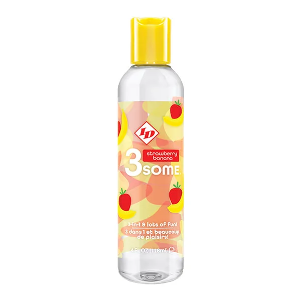 Id 3some 3 In 1 Lubricant - 4 Oz