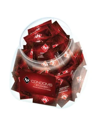 ID Condoms - Studded - 144 Piece Jar