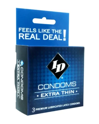 ID EXTRA THIN CONDOM 3PK