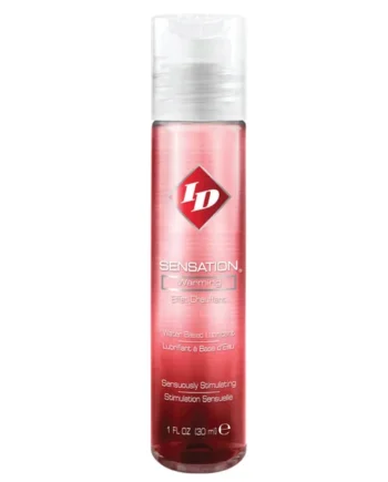 ID Sensation Warming Water-Based Lubricant - 1oz