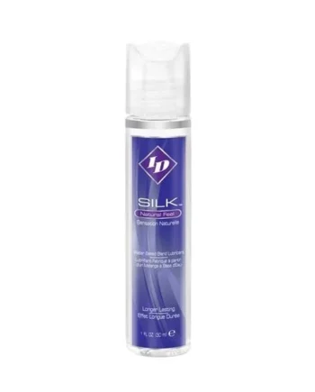 ID Silk Silicone and Water Belned Lubricant 1 Oz