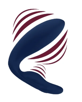 ID Wellness Essentials – Luscious Remote Control Wearable Massager – Blue