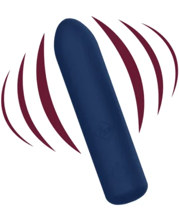 ID Wellness Essentials - Make Me Quiver Silicone Bullet Massager - Blue
