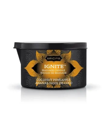 Ignite Coconut Pineapple Massage Candle - 6 Oz