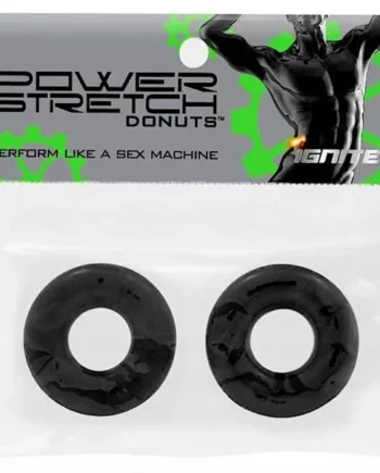 Ignite “Power Stretch Donuts” 2Pk -Blk