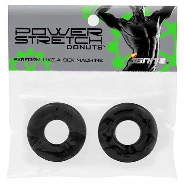 Ignite “Power Stretch Donuts” 2Pk -Blk