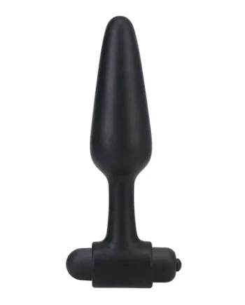 In A Bag 5″ Vibrating Butt Plug – Black