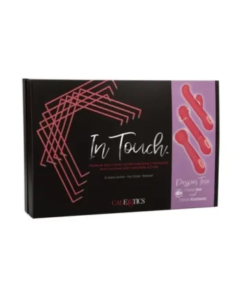 In Touch Passion Silicone Clitoral Stimulator and G-spot Vibrator Trio Set