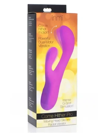 Inmi Come Hither Pro Moving Head Silicone Rabbit Vibrator