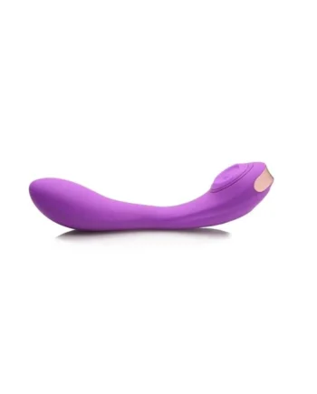 Inmi Pose Plus Rechargeable Silicone 10X Pulsing Bendable Vibrator – Purple
