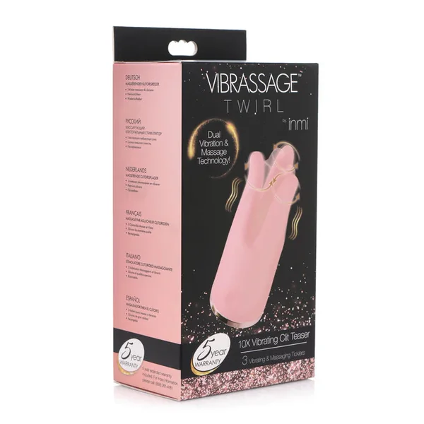 Inmi Vibrassage Twirl 10X Vibrating Clit Teaser