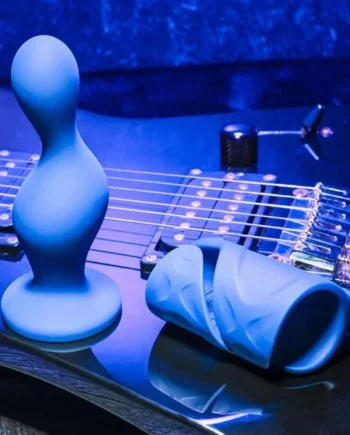 Ins & Outs Vibrating Stoker & Dildo Set