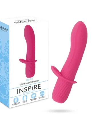 Inspire essential edith pink sex toy women stimulator vibrator flexible