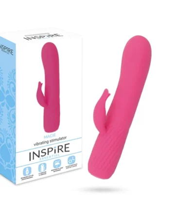 Inspire essential macie sex toy pink flexible for women vibrating stimulator massager